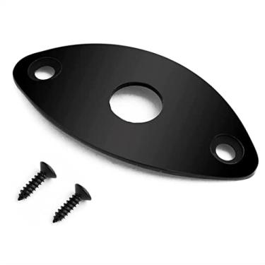 Imagem de Jack Plate Oval Dolphin 5671, Liso Preto para Jack