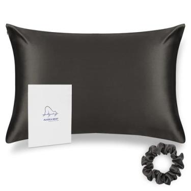 Imagem de Funda de Almohada ALASKA BEAR Seda Mulberry Suave Queen 51x76 cm