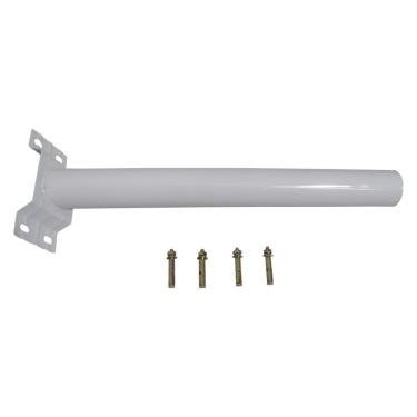 Imagem de Suporte Luminaria Solar Barra Poste Aço