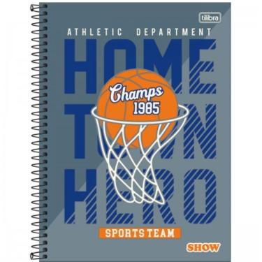 Imagem de Caderno Espiral Capa Dura Universitário Show Masculino 160f 10 Matérias Tilibra Estampa 8