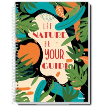 Imagem de Caderno Espiral Capa Dura Universitário My Collection Feminino 96 Folhas Credeal Estampa 13