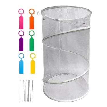 Imagem de de Plantas Contra Gatos para Interior | Acessórios Reutilizáveis e Dobráveis para Vasos com Malha e Estacas | Tela Para Plantas De Jardim | Para Vasos Canteiros Pátio Passarelas Caminhos Quintal