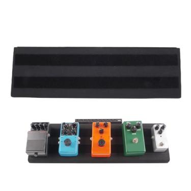 Imagem de Jiawu Placa de Pedal de Efeitos de Guitarra, Pedaleira de Guitarra EVA para até 5 Pedais únicos, Placa de Suporte de Efeitos Antiderrapantes, Acessórios para Pedal de Guitarra