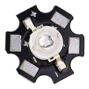 Imagem de Ymiko Contas de Luz LED Vermelha de Alta Potência 3W para Projetos e Luminárias de Iluminação DIY (520-525NM)