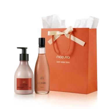 Imagem de EkKos Cumaru Kit Presente, Perfume Frescor 150ml e Creme Corpo 250ml, Fragrância Floral