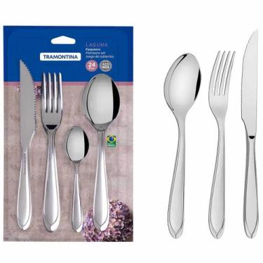 Imagem de Faqueiro Para Churrasco Laguna 24 Peças (66906/410) Tramontina