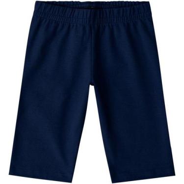 Imagem de Bermuda Infantil de Algodão Kyly 106315 - Conforto e Estilo, 8, Preto