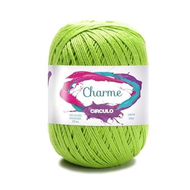Imagem de Fio Linha Charme 396m e 150g Ideal p/Crochê e Tricô Marca Círculo (5203 - GREENERY)