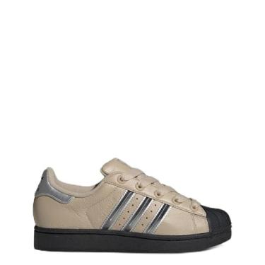 Imagem de adidas Tênis feminino Cblack/Creora/Seimor Superstar II W Core BlackCrew Semi Impact Orange 42 EUA, Multi, 7 Wide