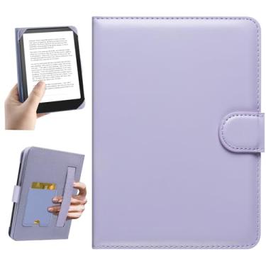 Imagem de HoYiXi Capa universal para Kindle eReader de 6,8 a 7 polegadas compatível com Paperwhite/PocketBook e Tolino/Kobo Clara 2E/Kobo Clara HD, capa protetora para eReader de 17,3 cm a 7 polegadas com