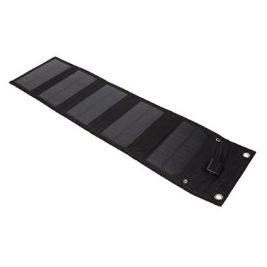 Imagem de KIMISS Carregador de Painel Solar Portátil Dobrável à Prova d'água de 15 W Com Saída USB para Telefones, Laptops e Câmeras - Ideal para Aventuras Ao Ar Livre