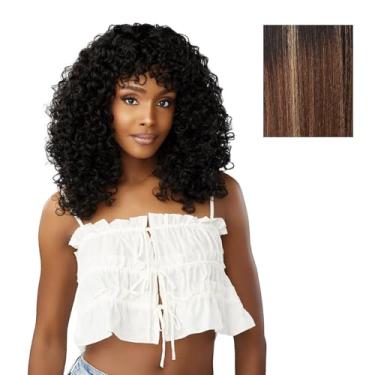 Imagem de Sensationnel Dashly Wig - Unit 27 Non Lace Cap Ready to Wear Synthetic (BALAYAGECARAMEL)