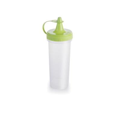 Imagem de Bisnaga transparente molho verde 250 ml maionese de alho - Plasutil