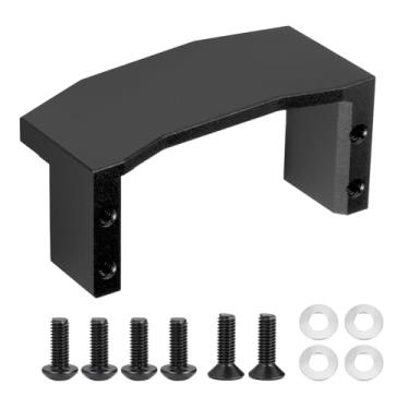 Imagem de QUE-T 1 peça de alumínio Servo Mount Post Upgrade para 1/10 Tamiya TT01 TT-01 RC On Road Touring Car (preto)