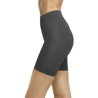 Imagem de Short Redutora e Modeladora Feminina Loba Lupo, Preto, G
