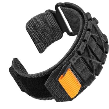 Imagem de hengkang Pulseiras de relógio adequadas para Amazfit T-Rex 3 Pro 48 mm nylon tecido de liberação rápida pulseiras de relógio de substituição para Amazfit T-Rex 3 Pro Outdoor Smart Watch Display de 48