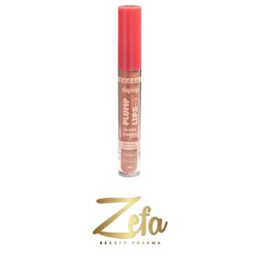 Imagem de Gloss Labial Plump Lips Glow Efeito Bocão 5ml Cor 2 - Dapop