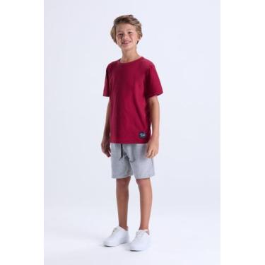 Imagem de Conjunto Básico Masculino de Verão Moulineblack, 2, Bordô