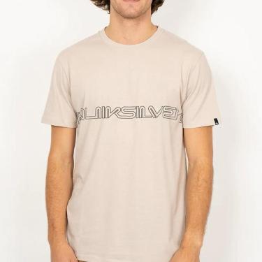 Imagem de Camiseta Quiksilver Word Block SM26 Masculina-Masculino