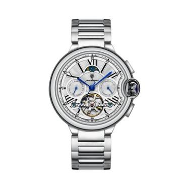 Imagem de Relógio Mecânico Masculino À Prova d'Água Em Aço Inoxidável POEDAGAR M