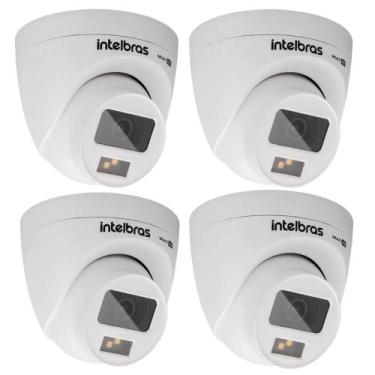 Imagem de Kit 4 Câmeras Intelbras Multi Hd 20m Vhd 1120 D Full Color