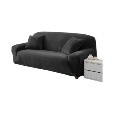 Imagem de Capa De Sofá De Veludo Elástica Grossa Para Sofá De 1/2/3/4 Lugares Em