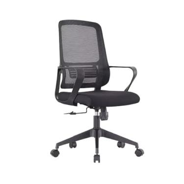 Imagem de Cadeira de escritório cadeira de escritório cadeira de escritório simples moderna cadeira giratória de escritório proteção lombar cadeira de computador moda correspondência de cores cadeira de estudo