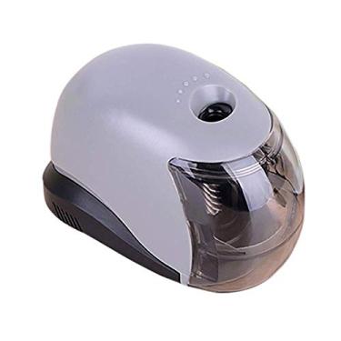 Imagem de 5sssallefaa Afiador, apontador de lápis elétrico com USB ou operado por bateria, 1 orifício, para casa, escritório, papelaria escolar