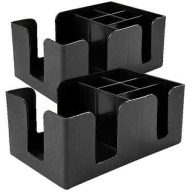 Imagem de Organizador Mesa Bar Caddy Porta Guardanapo Canudo 6 Divisões NilosDecor (2)