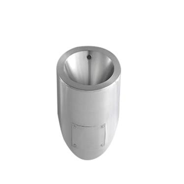 Imagem de Mictórios masculinos para banheiros, mictório de aço inoxidável 304, mictório masculino inteligente montado na parede, vaso sanitário pequeno em pé, calha de mictório com kit de drenagem (A)