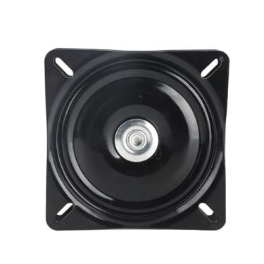 Imagem de Rolamento de plataforma giratória Base de placa de banco resistente giratória de 360 ​​graus para bar, móveis de escritório doméstico, cadeiras feitas de placa de aço A3 150 x 150