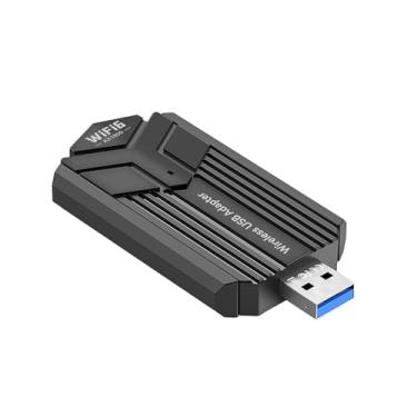 Imagem de AX1800 USB 3.0 WiFi 6 Adaptador Dual Band Network Card Standard 802.11 a/b/g/n/ac/ax suporta detecção automática para PC desktop