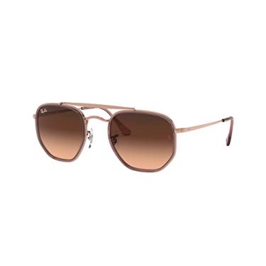 Imagem de Óculos de Sol Ray-Ban The Marshal Ii 0RB3648M 9069A5 Tam 52 / Bronze - Lentes Rosa Gradiente