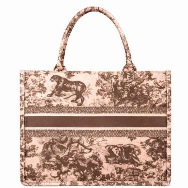 Imagem de Bolsa Feminina de Ombro para Praia com Acabamento Reforçado e Zíper - 