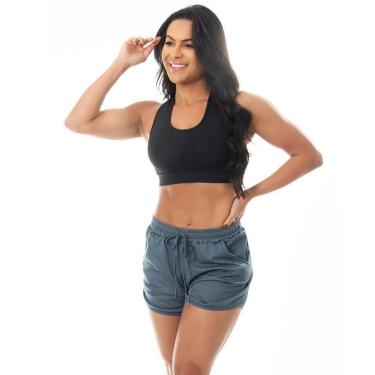 Imagem de Short Fitness Frimarket Corrida Com Bolso Feminino-Feminino