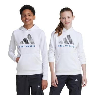 Imagem de Moletom Infantil Adidas Capuz Real Madrid Unissex-Unissex