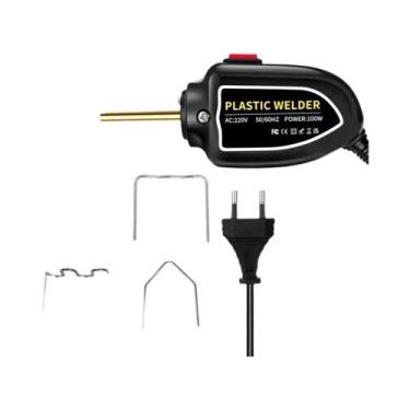Imagem de Máquina De Solda Plástica 100W Com Kit De Reparo De Para-choques E Gra