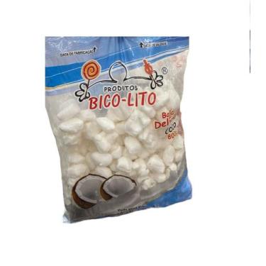 Imagem de Pacote Bala Delícia Coco 800g Bico-Lito- Bala Tradicional - Lynx produ