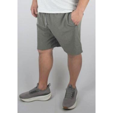 Imagem de Short elastano Mescla Tactel Extra Grande Plus Size praia - Butu Biru,