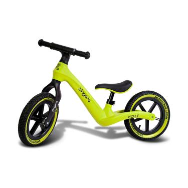 Imagem de Bicicleta de Equilíbrio Infantil Zingers Volts Aro 12 Sem Pedal Verde