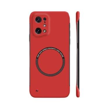 Imagem de Capa Magnética Ultra Fina Para Oppo Reno 5 6 8 Find X3 Neo Lite X5 Pro