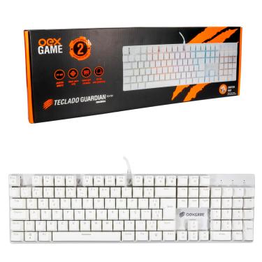 Imagem de Teclado Mecânico Gamer Guardian TC701 Switch Red OEX GAME