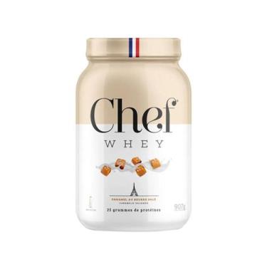 Imagem de Chef whey protein zero lactose 907g chef whey, 1, 907g, Caramelo Salga