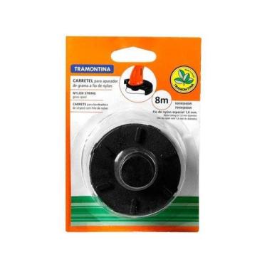 Imagem de Carretel 1 Fio de Nylon 1,8 mm Tramontina para Aparador de Grama com 8