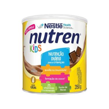 Imagem de Nutren Kids Chocolate Complemento Alimentar Lata 350g, 350g, Chocolate