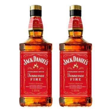 Imagem de Whisky Jack Daniels Tennessee Fire 1L 2 Unidades