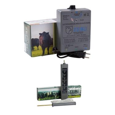 Imagem de Eletrificador Cerca Elétrica Para Pequenas Propriedades 2.500m 2TT3 Bivolt + Voltímetro - Zebu