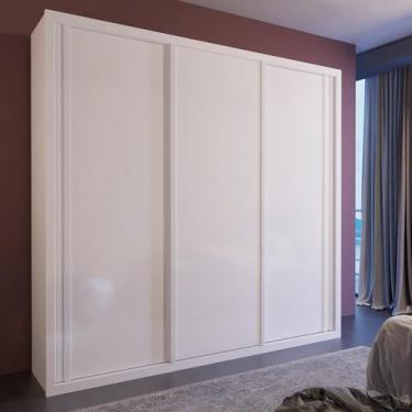 Imagem de Guarda Roupa Casal 100% MDF Torino Bom Pastor, Branco