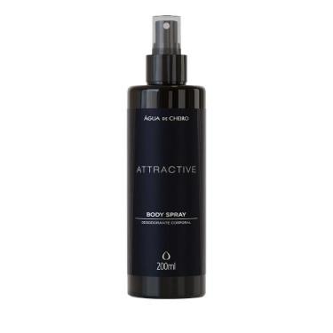 Imagem de Body spray attractive tradicional masculino água de cheiro 200ml