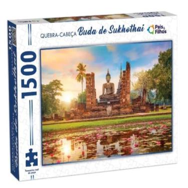 Imagem de Jogo Quebra-Cabeça Buda de Sukhothai 1500 Peças- Pais&filhos
